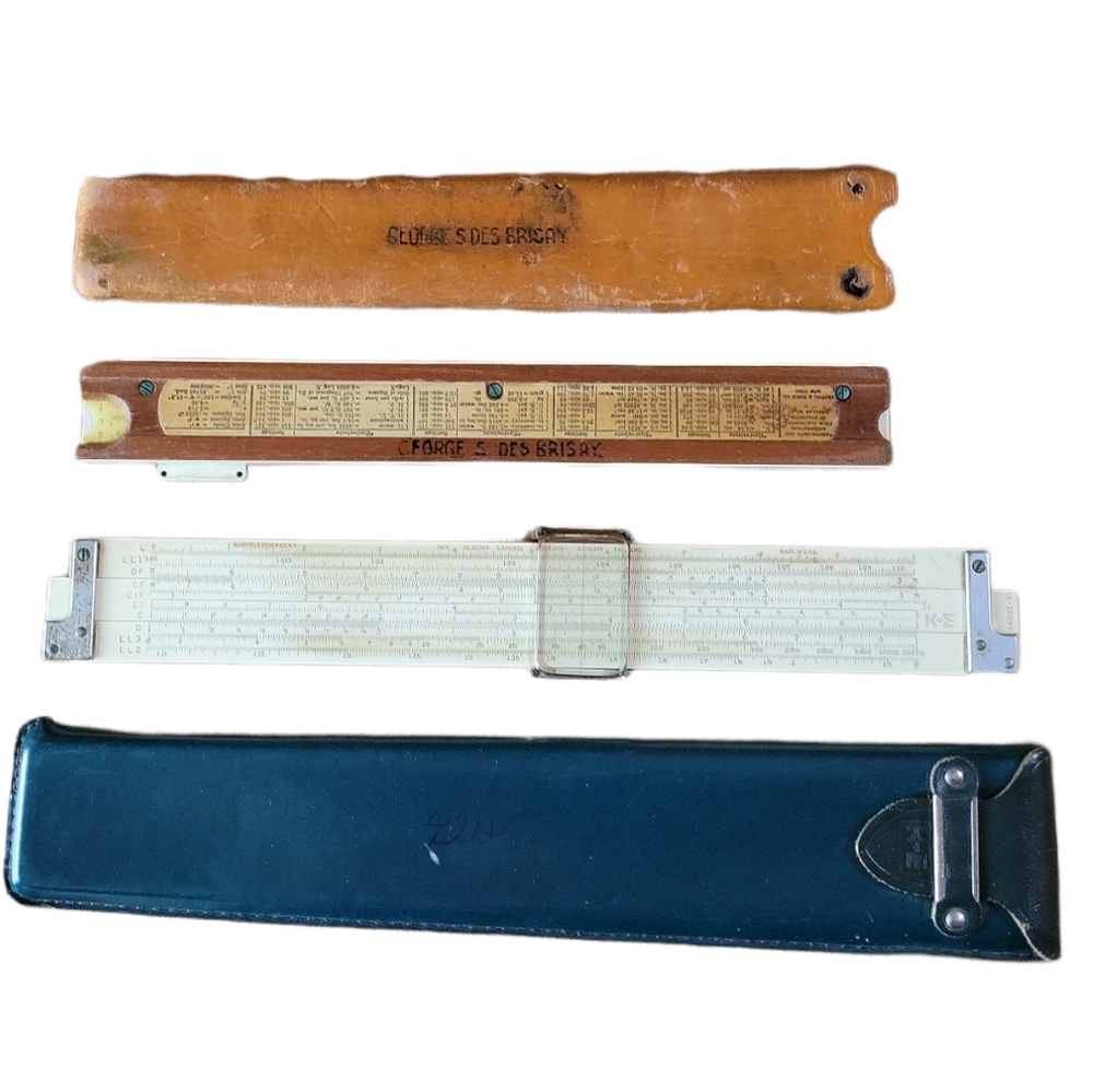 Keuffel & Esser engineering slide rulers